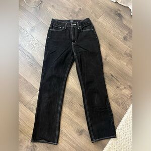BDG Black Cowboy Straight Jeans